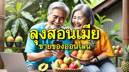 ลุงวัยเกษียณสอนเมีย อย่าหยุดเรียนรู้การสร้างรายได้ในยุคดิจิทัล