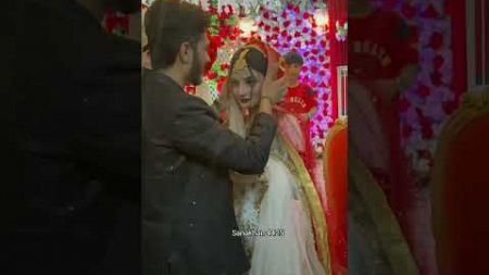 Shadi ki pahli raat jab Shoher Kamre m👍#wedding #nikah #youtubeshorts #islam #shadi#viralvideo#bride