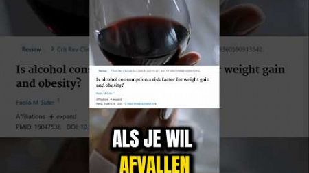 Tip Afvallen En Alcohol🍷#afvallen #gewichtsverlies #alcohol #gezondheid #gezond #eten #gezondeten