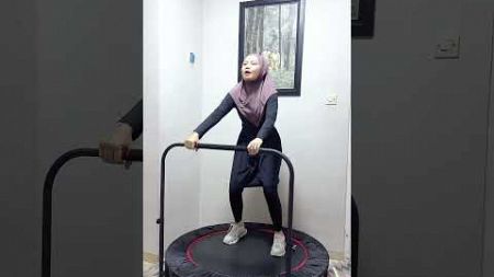 Trampoline fitness dance dirumah aja #trampoline #trampolinedance