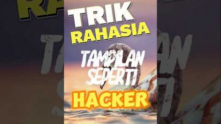 Trik Rahasia Tampilan Windows Seperti Hacker #windows #laptop #pc di #shorts