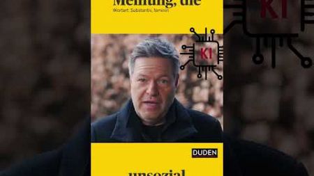 Robert Habeck - Soziale Medien Zensieren ( Freie Meinung unsozial)