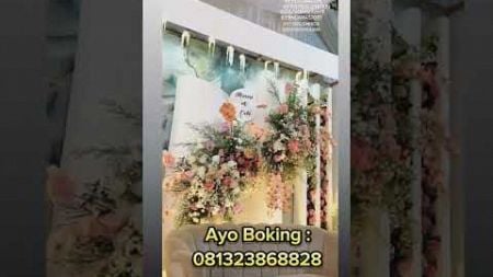 DEKORASI PELAMINAN GINi JANGAN TAKUT MAHAL..AYO KONSULTASI KAN KE WEDDING GALLERY