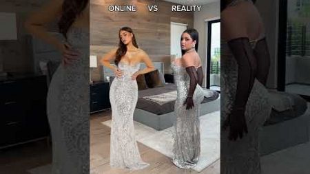 3 Dresses: Online vs Reality