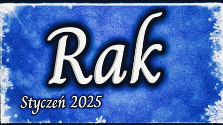 Rak ❄️ Horoskop miesięczny Styczeń 2025❄️&quot;Aktywacja szarych komórek&quot;💕