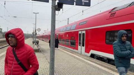 Reise nach München Hbf und ZOB mit ein paar Züge und Buse