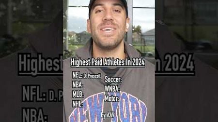 Highest Paid Athlete In Each Sport In 2024! #shorts #athlete #money #guessinggame #trivia #sports