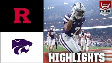 Rate Bowl: Rutgers Scarlet Knights vs. Kansas State Wildcats | Full Game Highlights | ESPN CFB