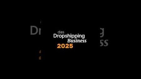 Print on Demand ist das Dropshipping Business 2025🚀 #onlinebusiness #dropshipping #unternehmer