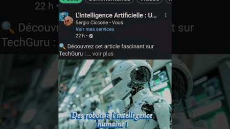 Des robots à l&#39;intelligence humaine : la technologie quantique pourrait franchir cette étape &#39;!