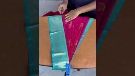 Chest Pleat Tutorial #sareeboxfolding #saree #sareeprepleating #fashion #prepleatedsaree