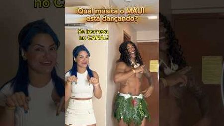 Ninguém vai acertar! ​⁠@mayca.brasil #moana #maui #apollosant #challenge #short #shorts #dance