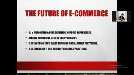 E-commerce: Digital Markets, Digital Goods