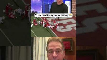 Nick Saban ROASTS Ohio State fans 😂