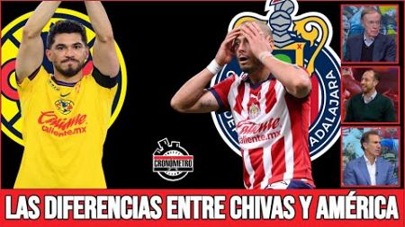 AMÉRICA vs CHIVAS Las diferencias claves: HENRY MARTÍN y CHICHARITO, AMAURY y AZCÁRRAGA | Cronómetro