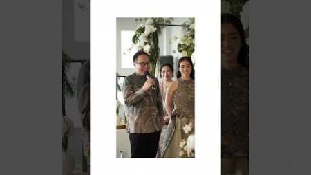 Engagement Juliani &amp; Martin Milieu Space Surabaya #engagement #short #shorts