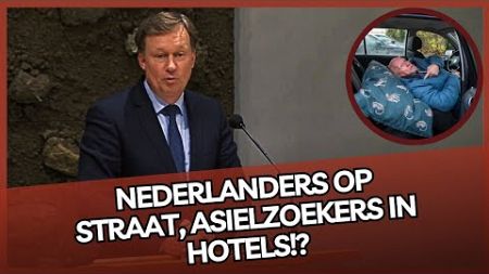 SGP&#39;er is er KLAAR mee want Nederlanders zijn DAKLOOS &amp; asielzoekers slapen in HOTELS!