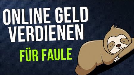 💵Passiv online Geld verdienen als Anfänger (perfekt für faule) reich werden ohne zu arbeiten?🤑