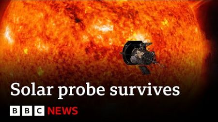 Nasa makes history with closest-ever approach to Sun | BBC News