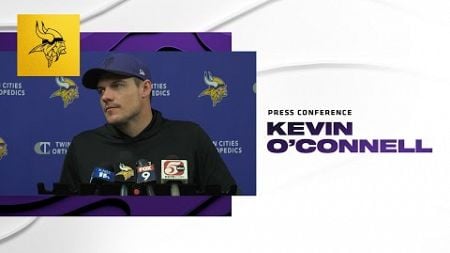 Kevin O&#39;Connell on Team&#39;s Health Heading Into Sunday vs. Packers, Having A &#39;1-0 Mindset&#39; Each Week