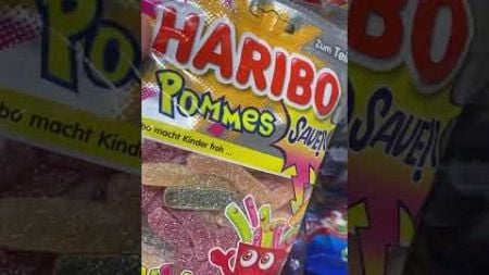 Haribo Pommes sauer lecker gut verkauf #sale #jelly #shopping #shop#supermarket #süßigkeiten#süss