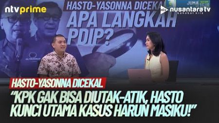 [FULL] Kasus Hasto Permainan Politik? Eks Penyidik: KPK Ini Gak Bisa Diutak-atik, Hasto Kunci Utama!