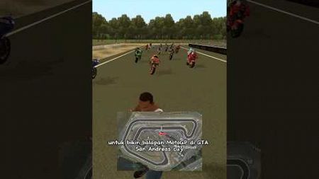 Keliling sirkuit untuk bikin balapan MotoGP di GTA San Andreas | #gta #shorts