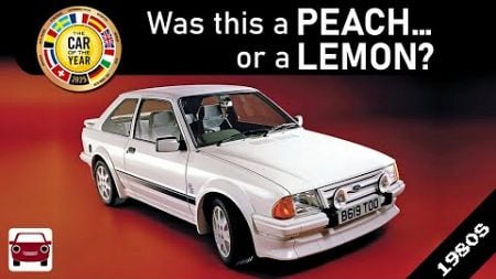 1980s Car of the Year - a Peach or a Lemon?