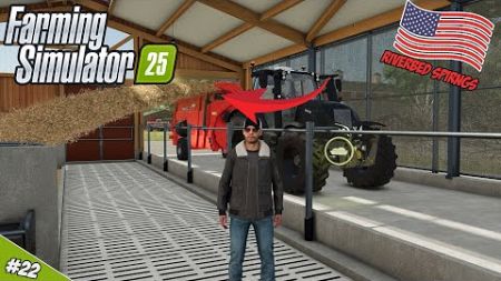 &#39;KOEIEN VOORZIEN VAN ETEN &amp; HET GRAANMUSEUM BOUWEN!&#39; Farming SImulator 25 Riverbed Springs #22