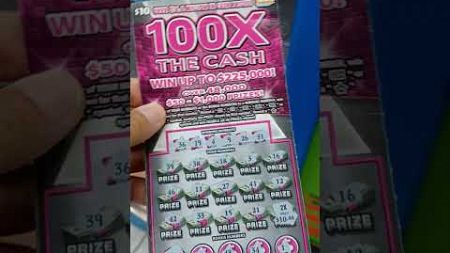 Kentucky Lottery 100X The Cash ケンタッキーロト100Xキャッシュ #スクラッチ宝くじ #宝くじ #lotterytickets #scratchcards #games