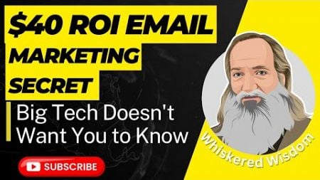 Email Marketing Secrets: How to Get 40X ROI Without Being Sleazy | Expert Reveals Hidden Strategy 📧