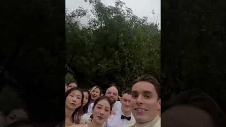 结婚啦🍾终于拍了一生一次的限定婚礼转场！ 婚礼转场 中外夫妻