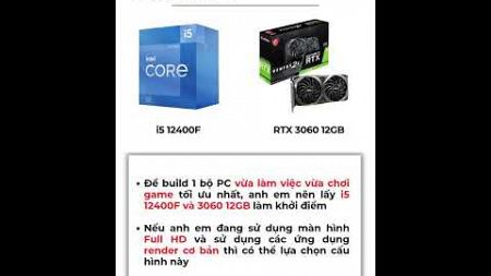 Tip build PC cơ bản cho người mới