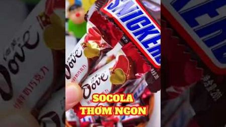 Kẹo socola thơm ngon 🍫🍫 #food #review