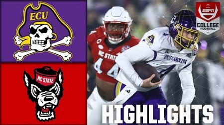 Military Bowl: NC State Wolfpack vs. East Carolina Pirates | Full Game Highlights | ESPN CFB