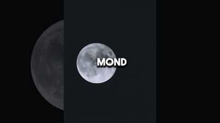 Wie ändert sich der Mond? #Astronomie #Mond #Wissenschaft #Weltraum #Bildung #Wissen #KompaktErklärt