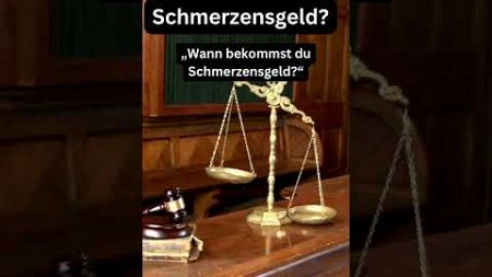 Was ist Schmerzensgeld? #recht #deutsch #wissen