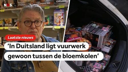 Lange rijen in Duitland, maar vuurwerk verkoop in Nederland loopt ook goed