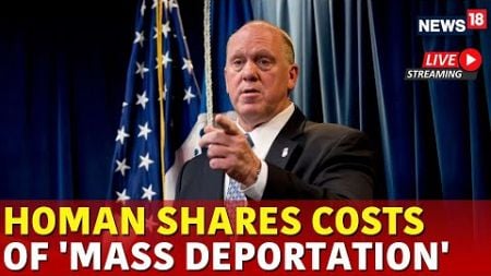 Tom Homan LIVE: Trump&#39;s Incoming ‘Border Czar’ Says ‘Zero Tolerance’ On Illegal Immigrants | N18G