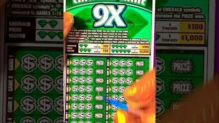 $ Playing Emerald Mine $ #lottery #scratchofftickets