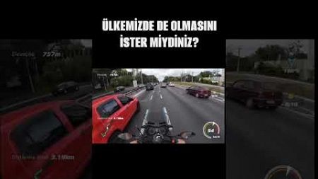 Motosiklet Şeridi (Ülkemizde de olsun istermiyiz) #motosiklet #motovlog #motorcycle #motogp