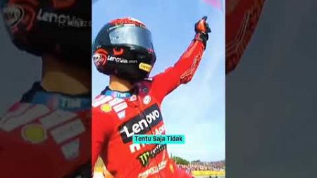 Sensasi di balik helm. #sorotan #motogp