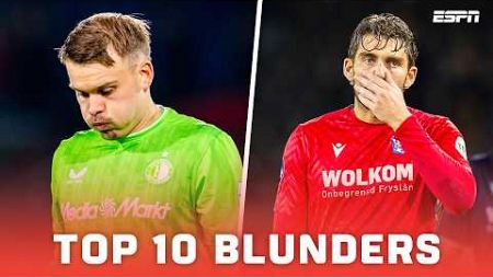 De 10 GROOTSTE BLUNDERS in de EREDIVISIE 2024 🫣😖