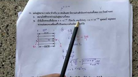 สรุปเนื้อหาเรื่องความสัมพันธ์ระหว่างความต่างศักย์และสนามไฟฟ้าสม่ำเสมอ