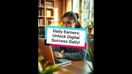 Daily Earners: Unlock Digital Success Daily!