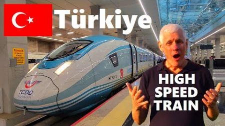 Turkish High-Speed Train Journey [business class] from Istanbul to Ankara