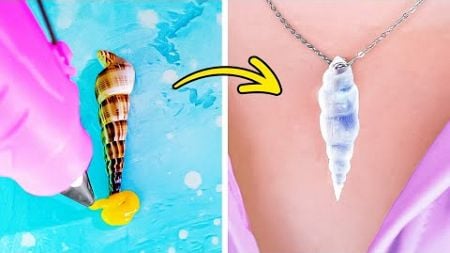 GLOW YOU UP WITH THESE DIY JEWELRY IDEAS ✨💎 EPOXY RESIN &amp; GLUE GUN IDEAS