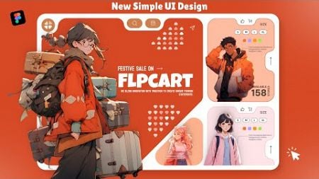 Anime Fashion Website UI Design: &quot;NEW FIGMA TUTORIAL&quot;