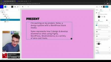 Figma to WordPress #7: aenz website design &amp; development ~ the process (no commentary)