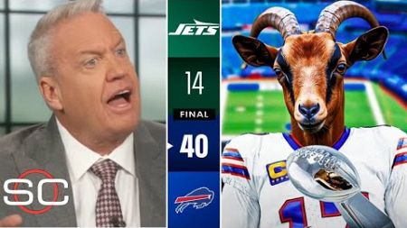 ESPN reacts to Josh Allen makes NFL history as Bills destroys Jets 40-14, clinch 2-seed in AFC